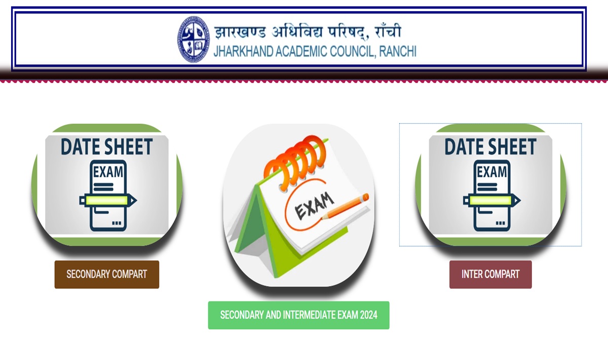 JAC 10th, 12th Compartment Schedule 2024 Out, Supplementary Exams to Begin From July 9