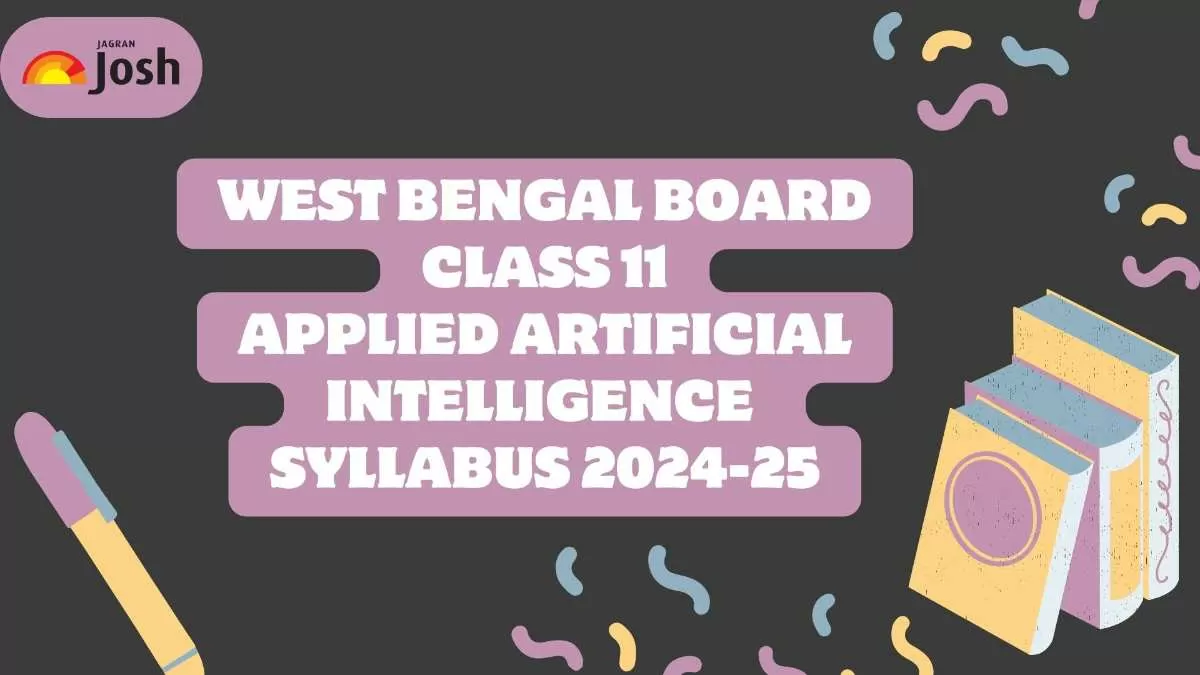Download WBCHSE Class 11 Applied Artificial Intelligence Syllabus.