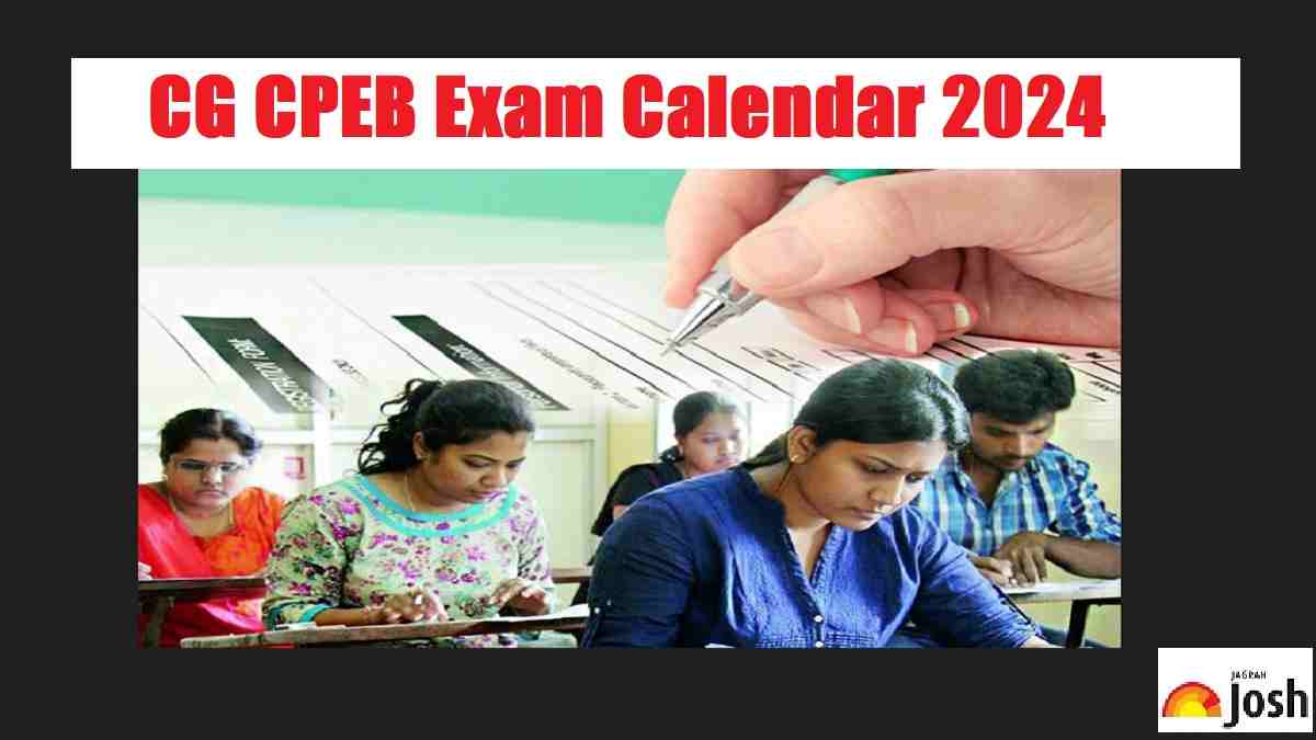 CG CPEB Exam Calendar 2024 Out at vyapam.cgstate.gov.in: Check Schedule For Assistant, Technician and other posts 