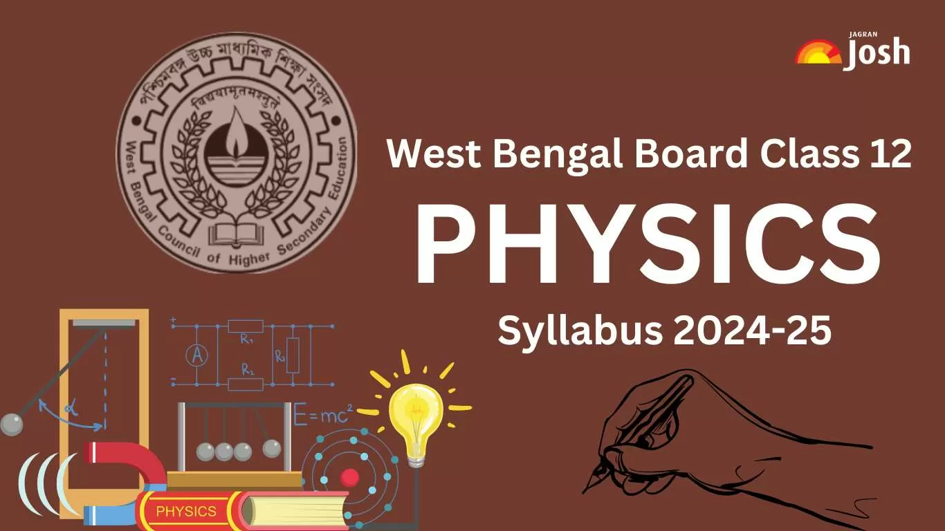 Get details of WB Board Class 12 Physics Syllabus 2024, for the academic year 2024-25 