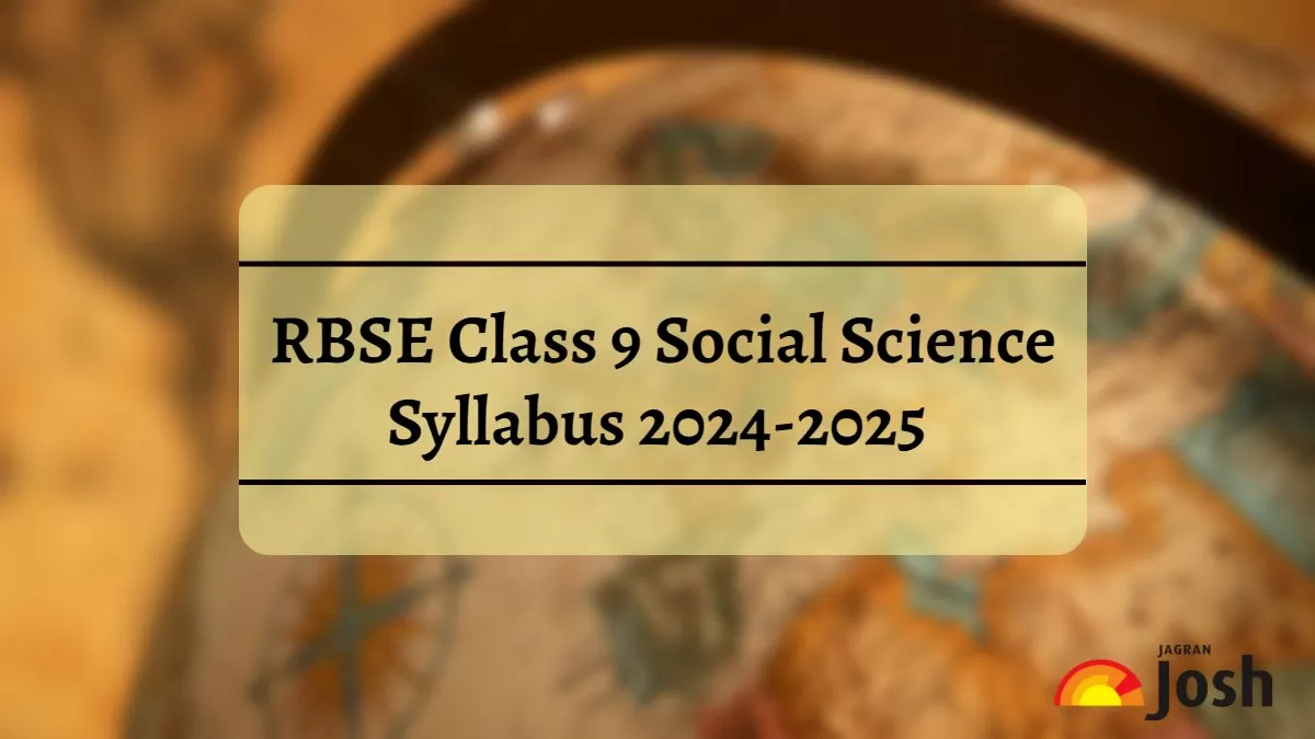 RBSE Class 9 Social Science Syllabus 2024-25 PDF