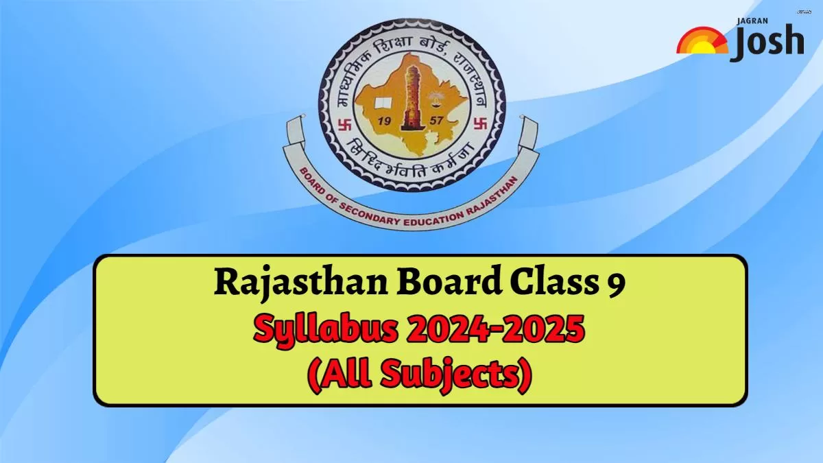 Download RBSE Class 9 Syllabus 2024-2025 of All Subjects