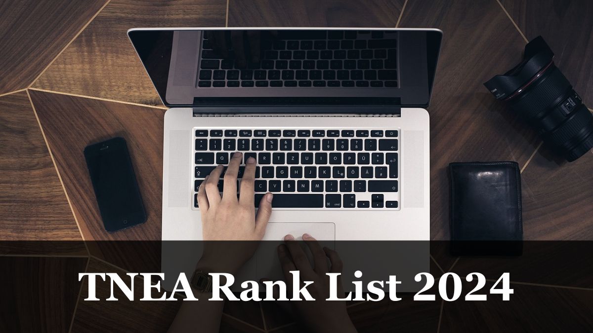 TNEA Rank List 2024 Out at tneaonline.org