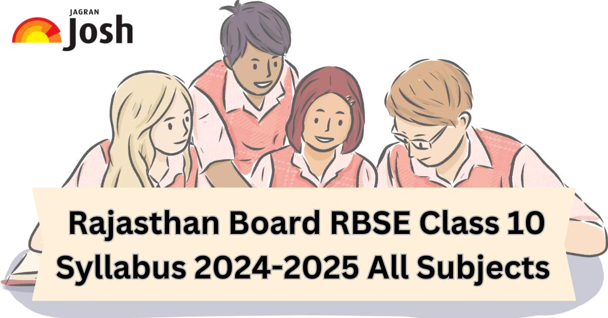 Rajasthan Board Class 10 Latest Syllabus 2024-25 Released: Download Subject Wise PDFs