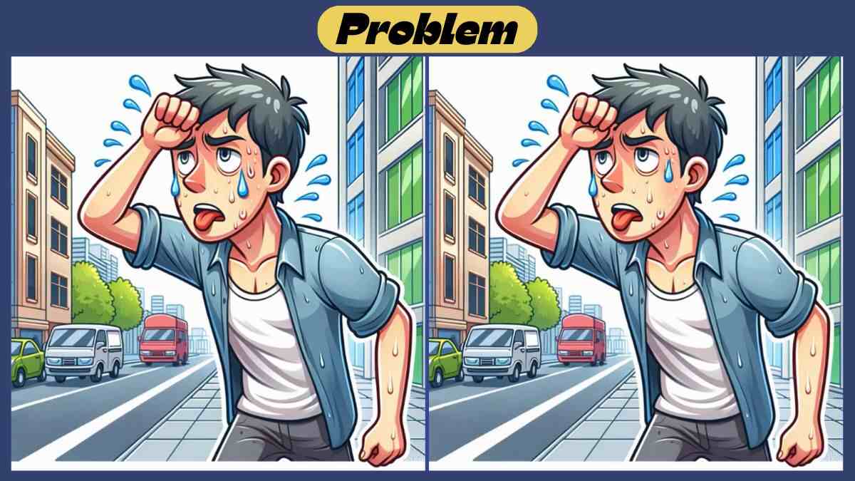 Find 3 Differences in 39 Seconds in This Summer Heat Scene
