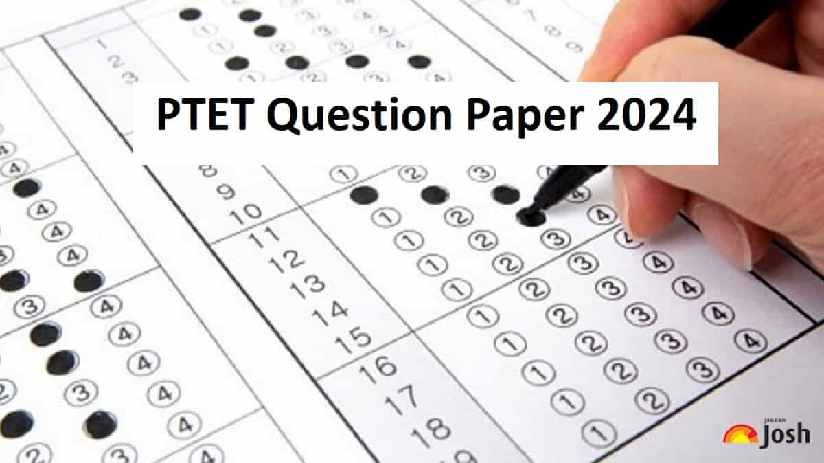 Rajasthan PTET Question Paper 2024: Download B.Ed Paper PDF