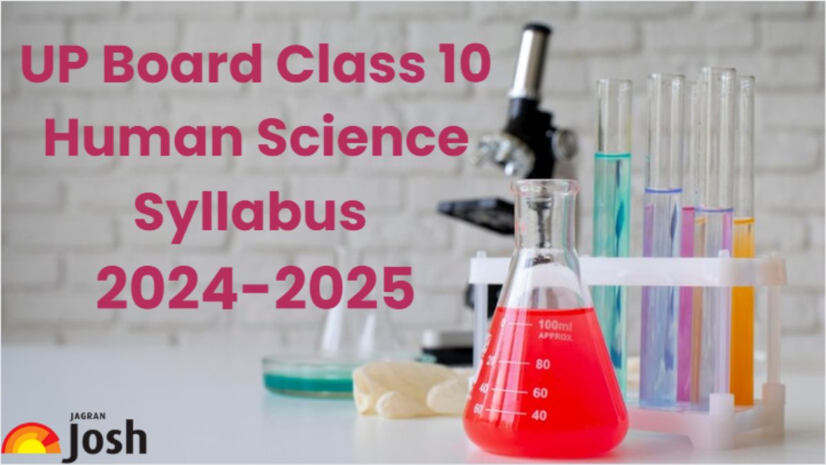 UP Board Class 10 Human Science Syllabus 2025: Download UPMSP 10th Human Science Syllabus 2024-25 PDF Here