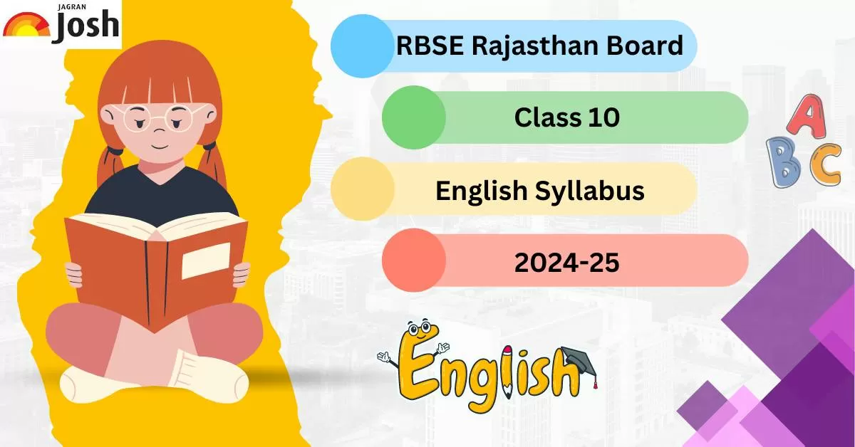 Rajasthan Board Class 10 English Syllabus 2024-25