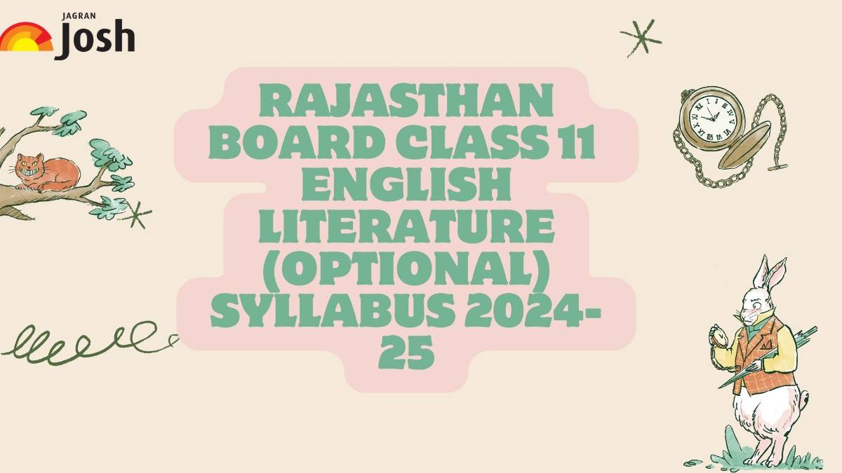 RBSE Class 11 English Literature (Optional) Syllabus 2024-25: Download Syllabus PDF For Free!