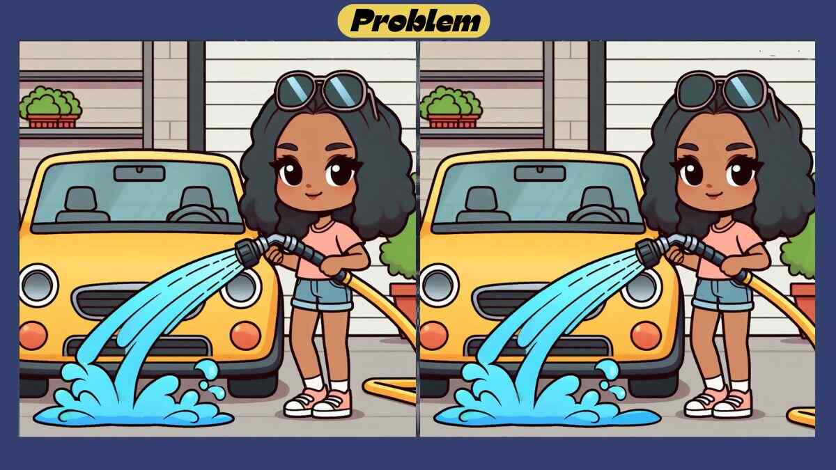 Find 3 Differences in 41 Seconds in This Car Washing Scene