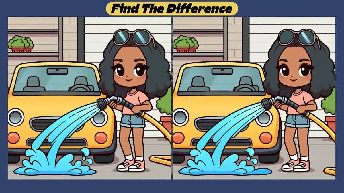 Find 3 Differences in 41 Seconds in This Car Washing Scene