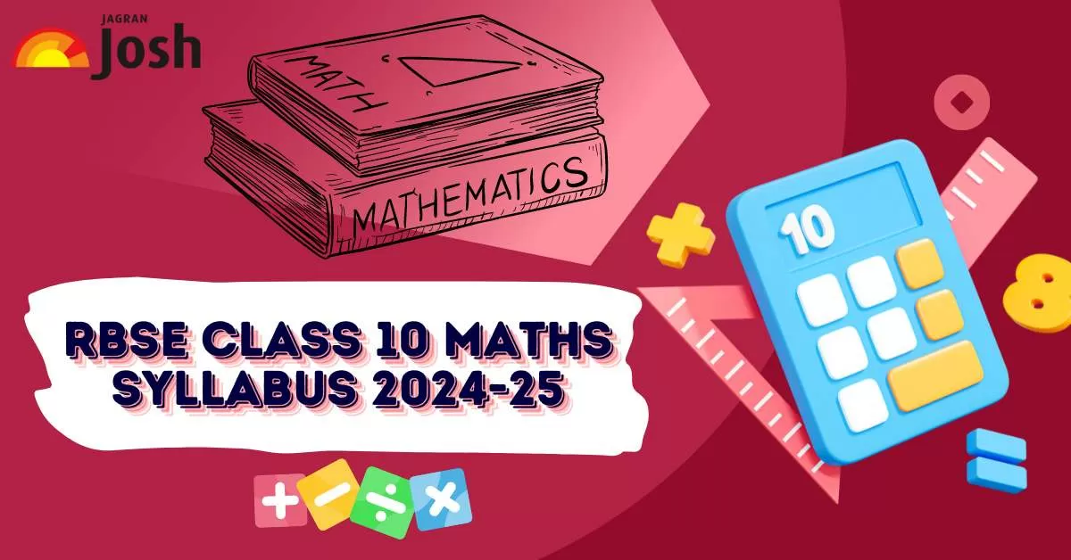 RBSE Class 10 Maths Syllabus 2024-25