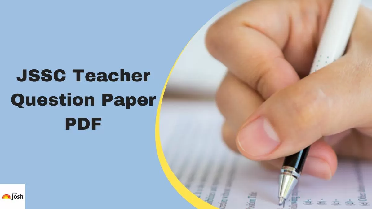 Get the direct link to download JSSC Teacher Question Paper 2024 PDF here.