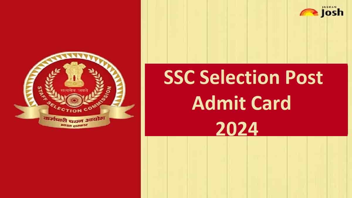 SSC Selection Post 12 Admit Card 2024 OUT: Download Region-wise Call Letter Here