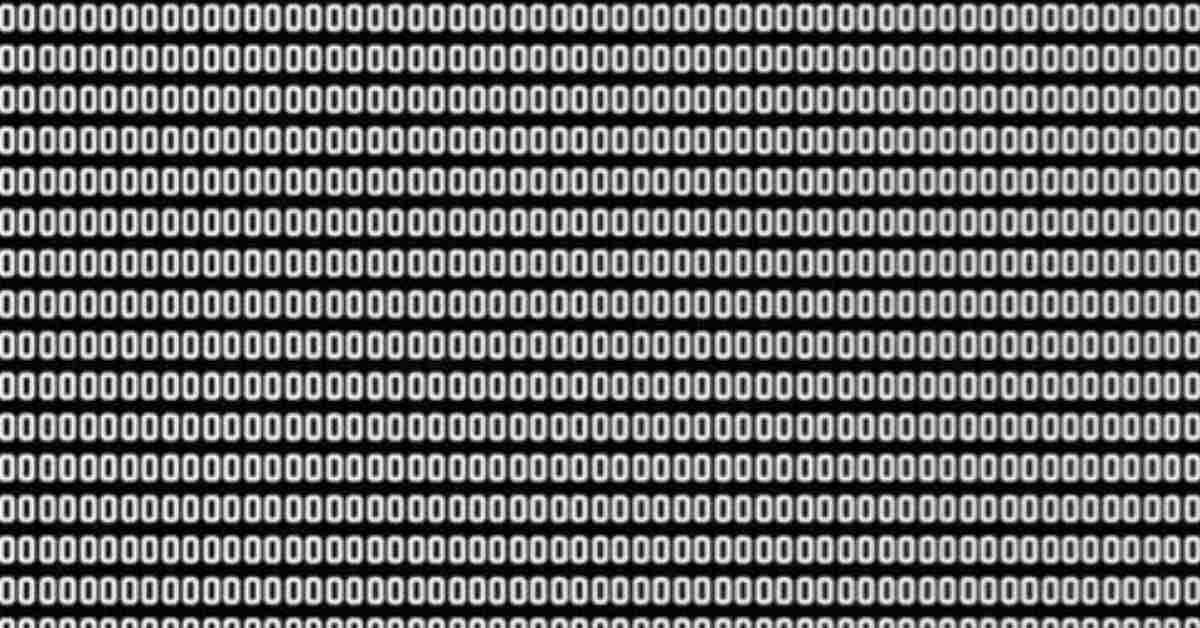 Brain Teaser: Are You Sharp Enough? Find the Sneaky "C" Hiding Among the Zeros!