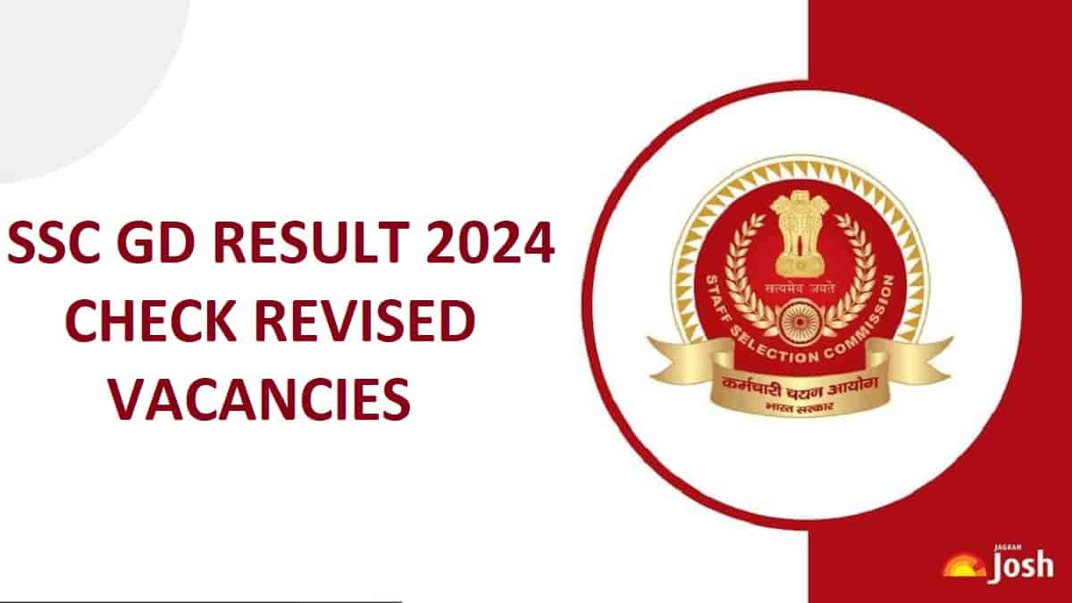 SSC GD Result 2024 Updates: Revised CRPF Constables Vacancies Released at ssc.gov.in