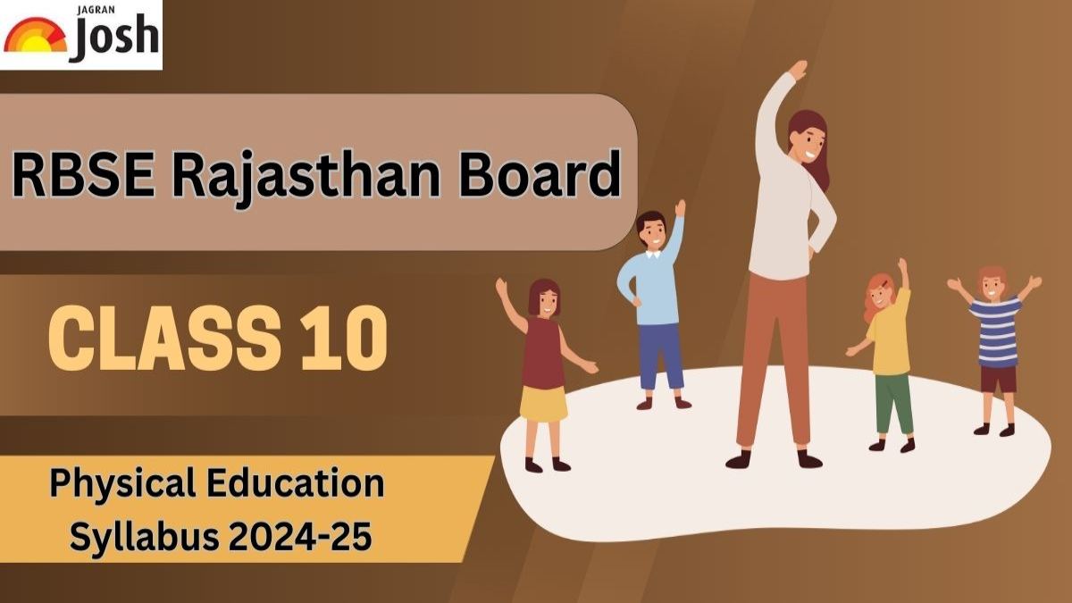 RBSE Class 10 Physical Education Syllabus 2024-25: Download Detailed PDF For Board Exam! 