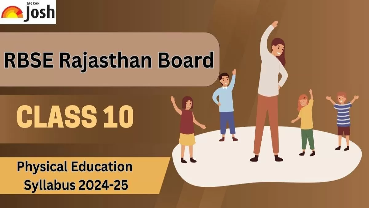 RBSE Class 10 Physical Education Syllabus 2024-25