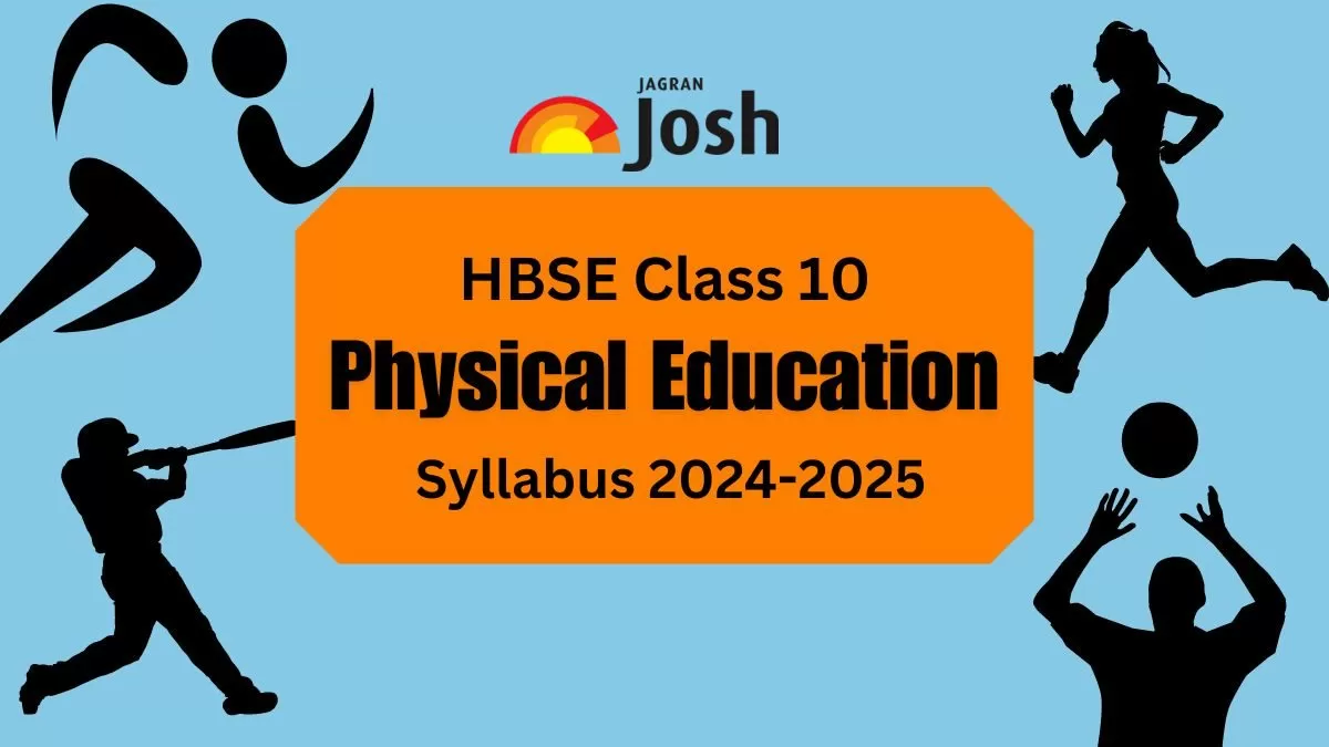 HBSE Class 10 Physical Education Syllabus 2024-25 PDF