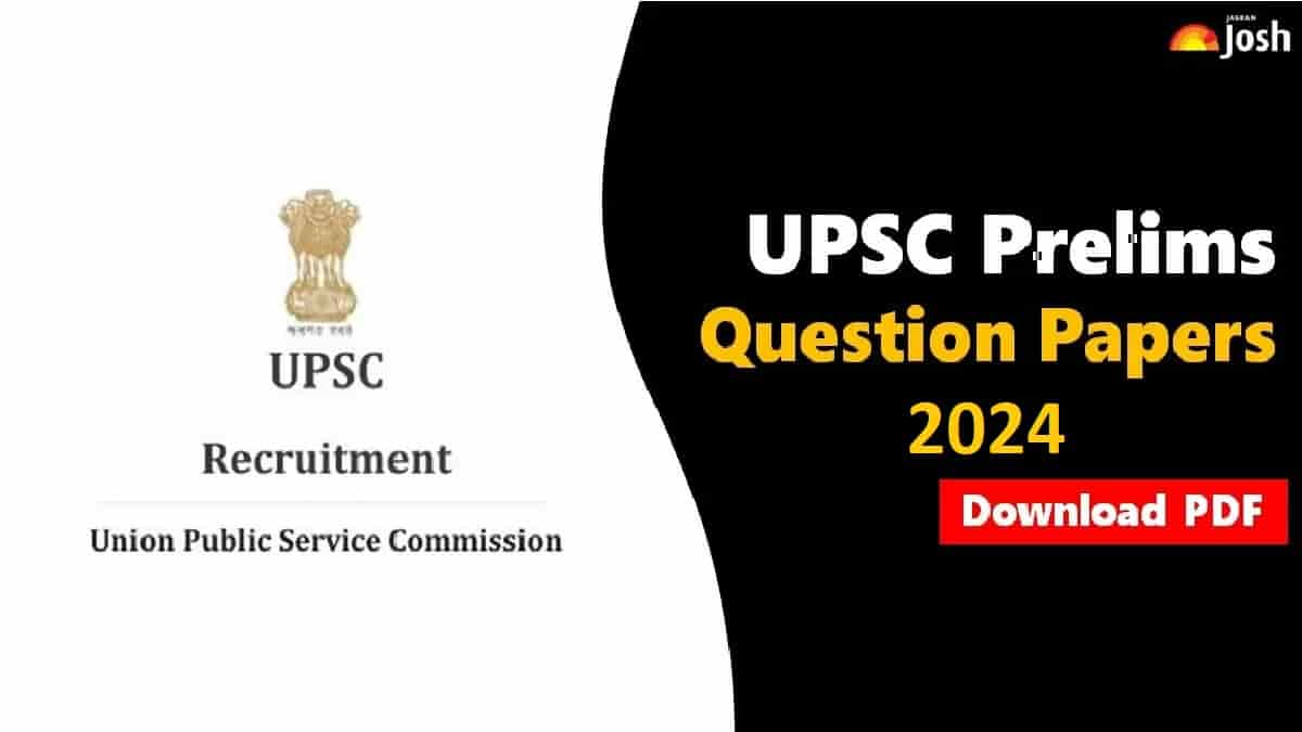 UPSC IAS Question Paper 2024 Download CSE Civil Service Prelims GS