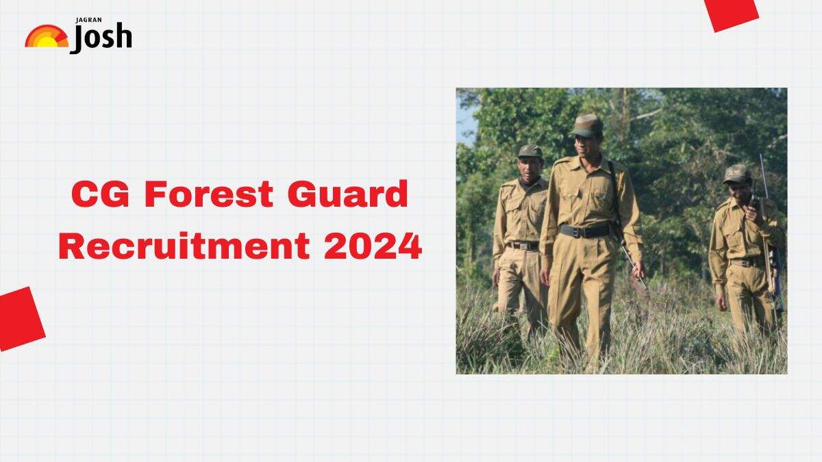 CG Forest Guard Recruitment 2024 Registration Reopens for 1484 Vacancies at forest.cg.gov.in