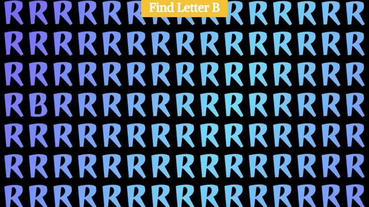 Find letter B
