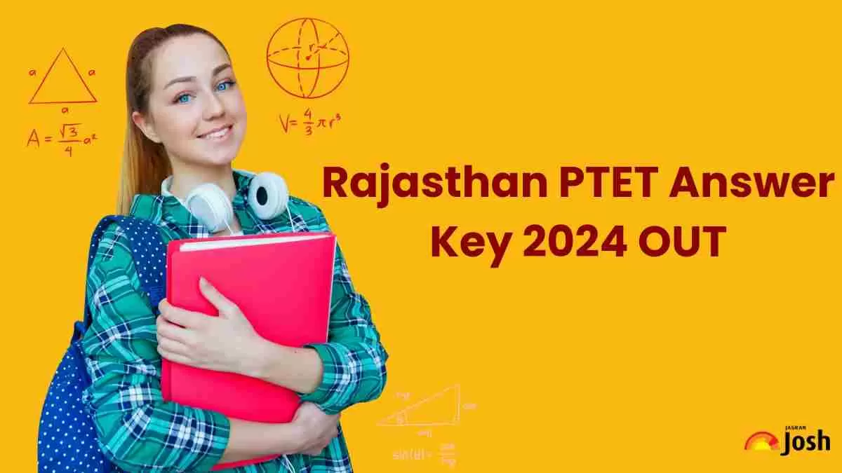 Rajasthan PTET Answer Key 2024 OUT: राजस्थान पीटीईटी उत्तर कुंजी जारीptetvmou2024.com से करें डाउनलोड  