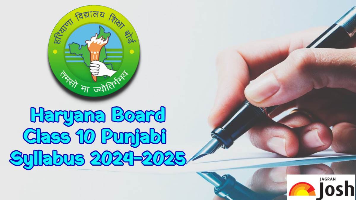 Haryana Board Class 10 Punjabi Syllabus 2024-25: Download in PDF