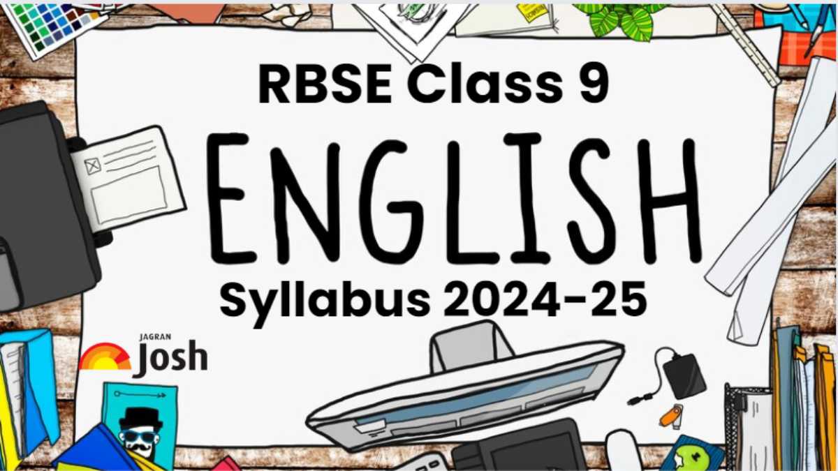 RBSE Class 9th English Syllabus 2025: Download Rajasthan Board 9th English Syllabus 2024-25 PD