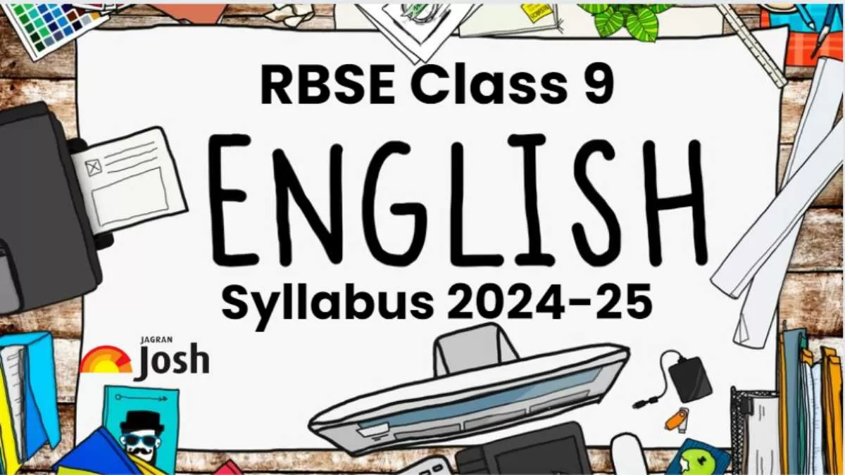 Rajasthan Board RBSE Class 9th English Syllabus 2025 PDF