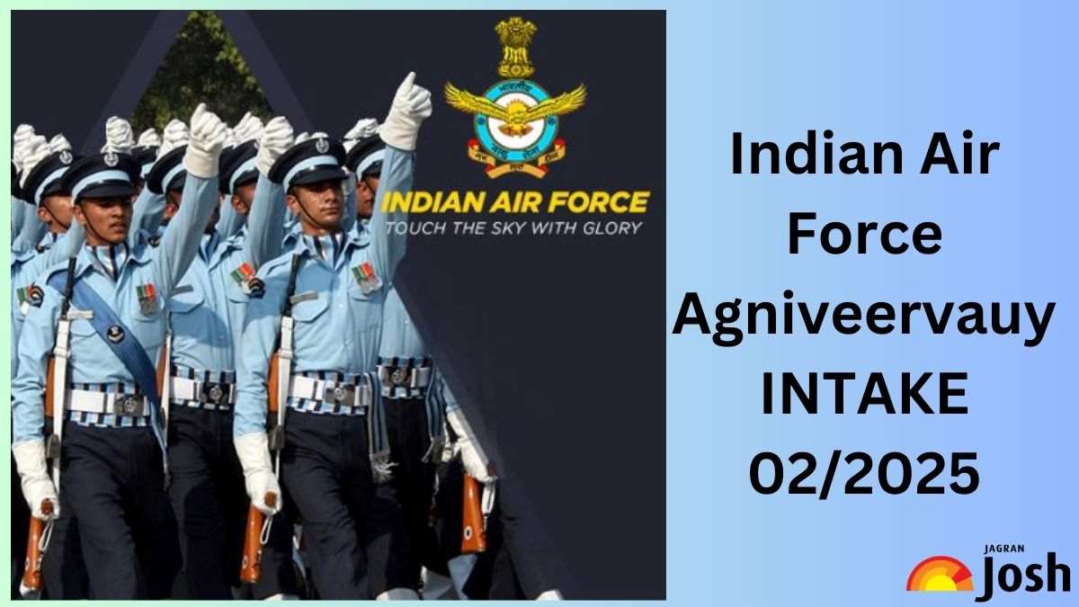 Indian Air Force Agniveervauy INTAKE 02/2025: Download Notification PDF, Check Eligibility and Other Details.