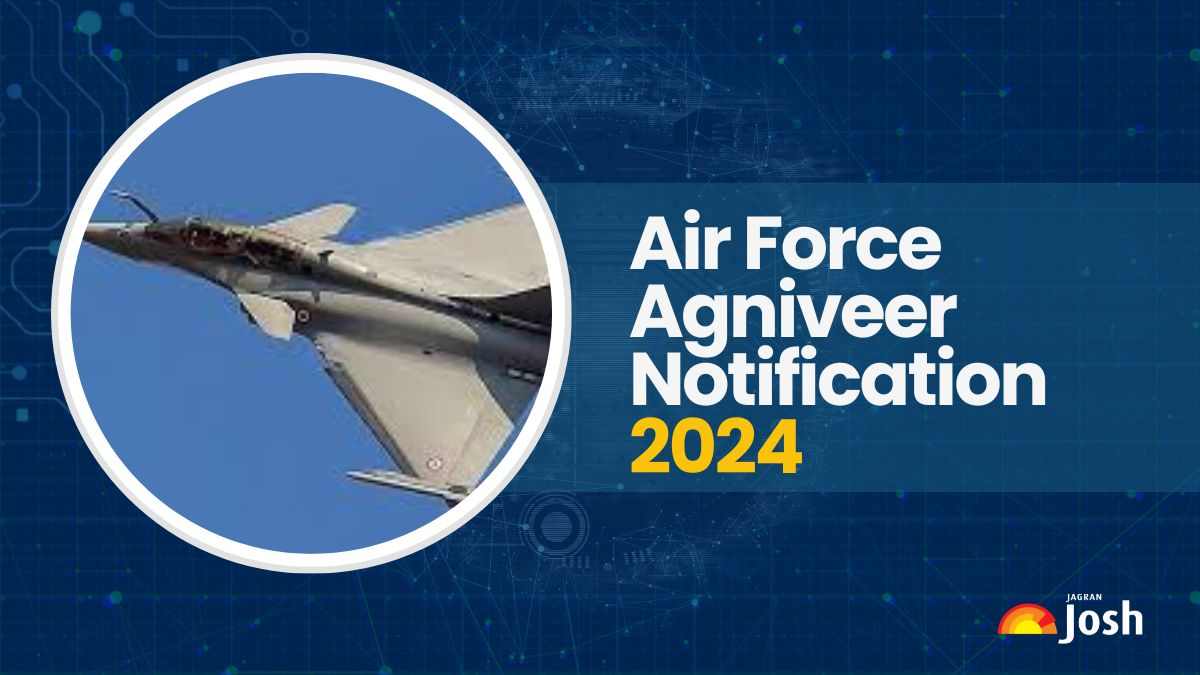 Air Force Agniveer Notification 2024: एयरफोर्स अग्निवीर की अधिसूचना जारी, 8 जुलाई से करें आवेदन 