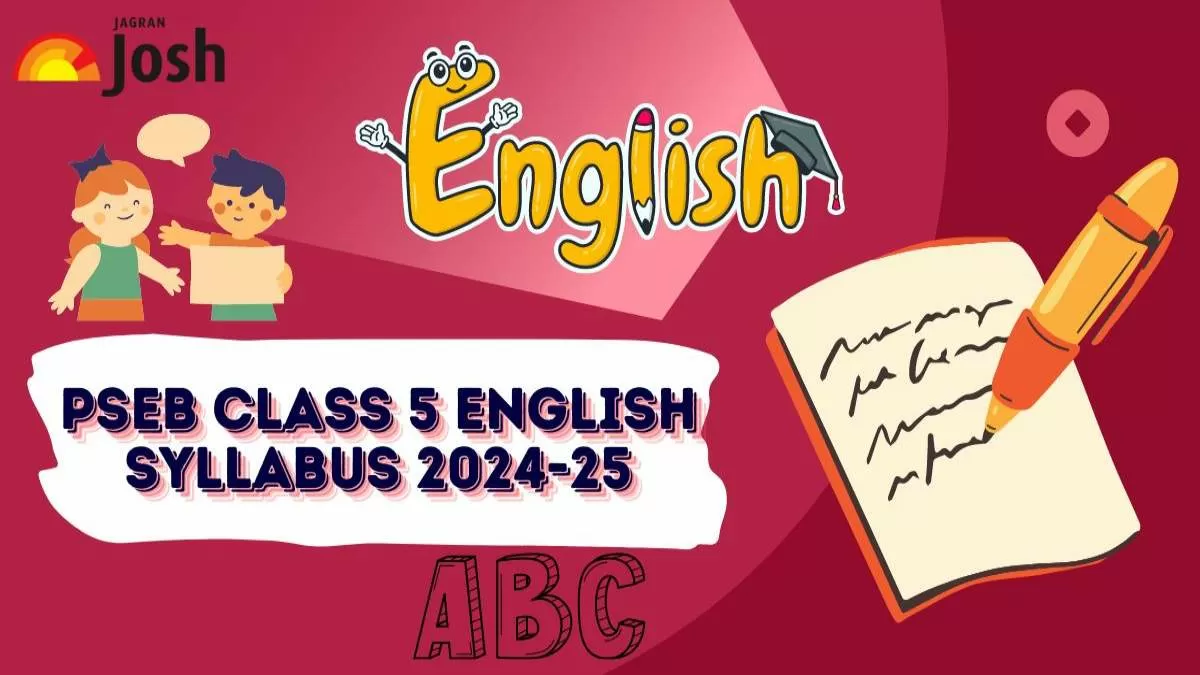 PSEB Class 5 English Syllabus 2024-25