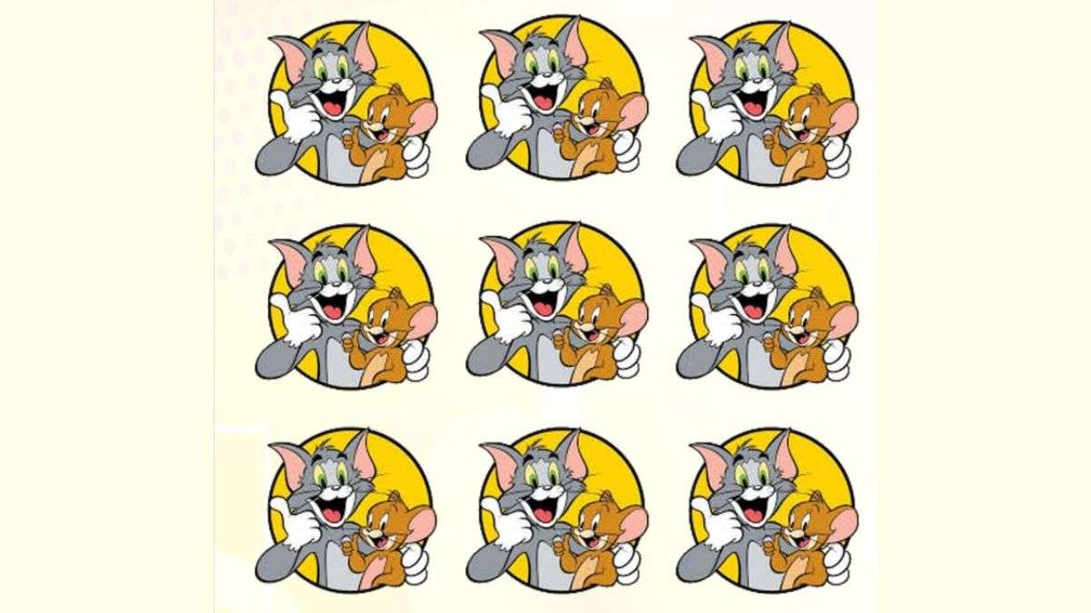 Brain Teaser: Can You Spot the Mistake In These Tom and Jerry Stickers In 8 Seconds?