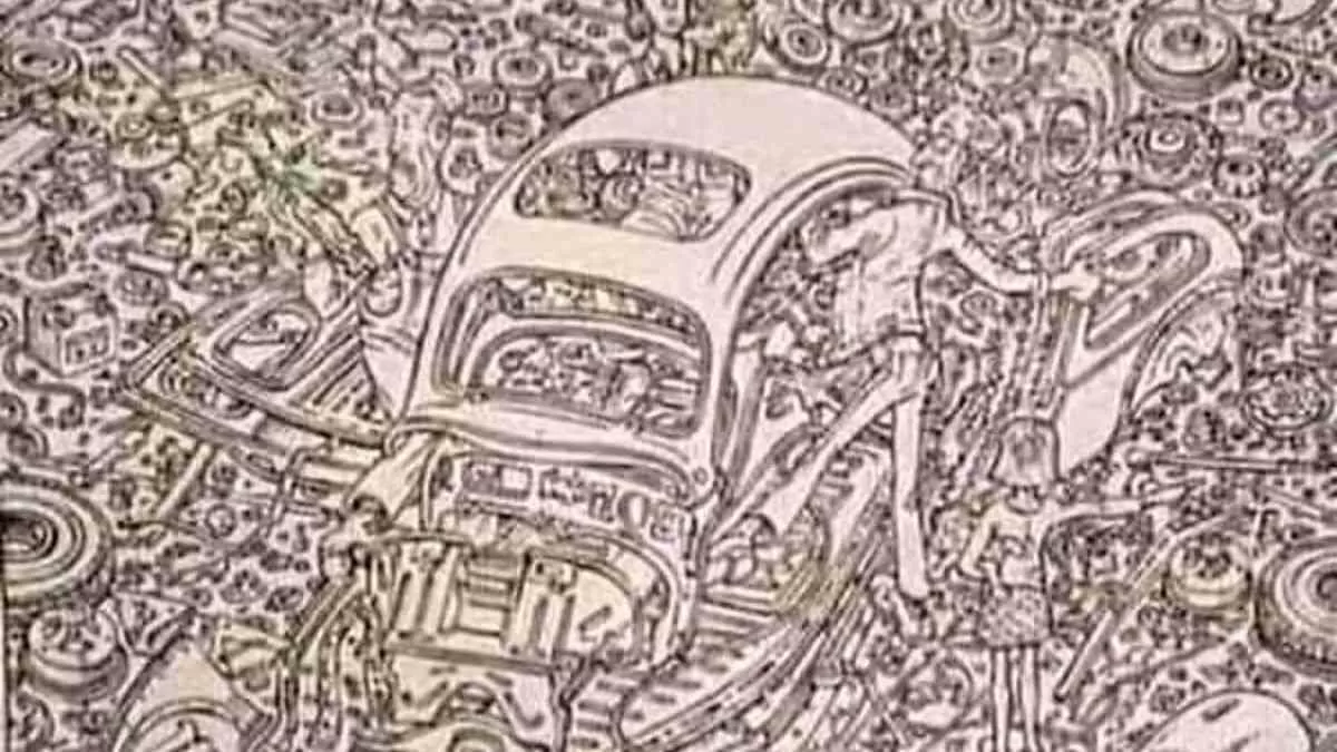Can you spot the cat hidden in this optical illusion challenge?