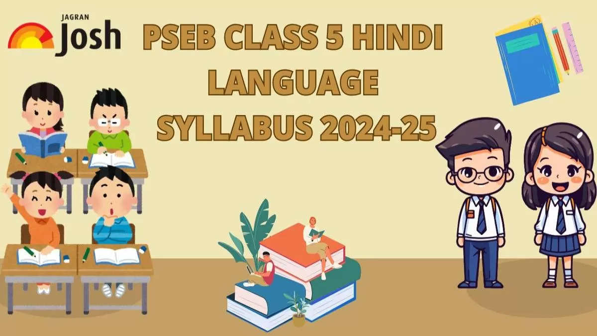 PSEB Class 5 Hindi Language Syllabus 2024-25