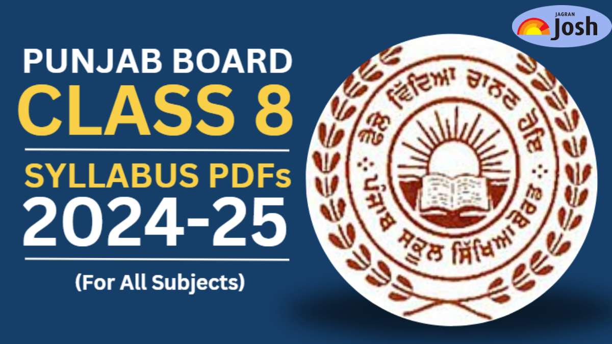 PSEB Class 8 Syllabus 2024-25: Download Punjab Board Latest Syllabus PDFs for All Subjects