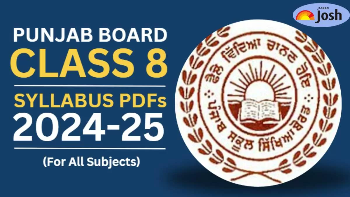 Get here Punjab Board PSEB Class 8 Syllabus 2024-25 PDF.