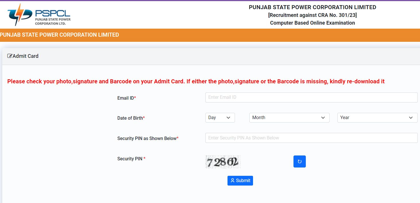 PSPCL ALM Admit Card 2024 Out: इस Direct Link से डाउनलोड करें एडमिट कार्ड