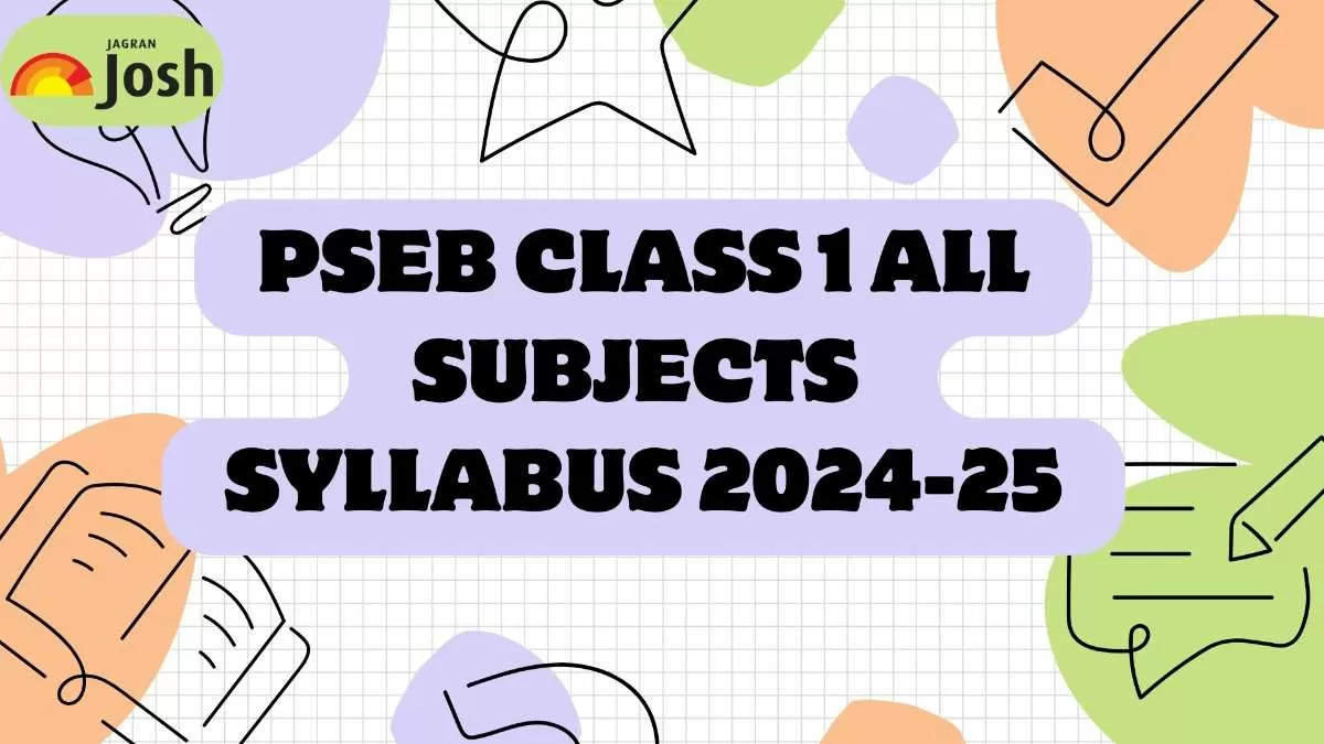 Check the PSEB All Subjects Syllabus.