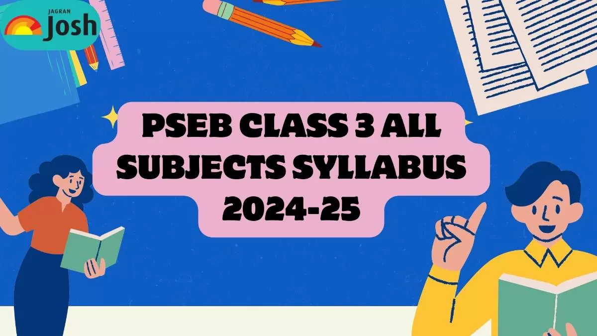 Students download the various subjects for PSEB Class 3.