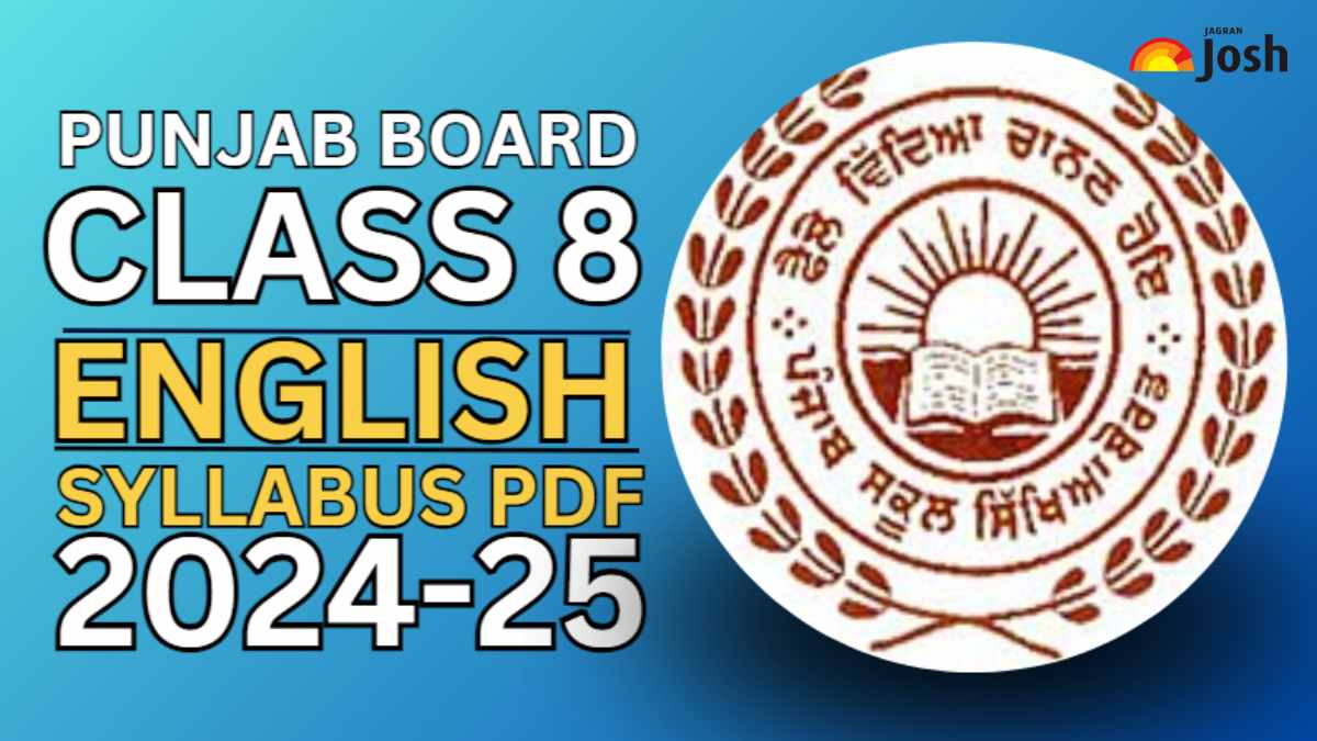 PSEB Class 8 English Syllabus 2024-25: Download PDF