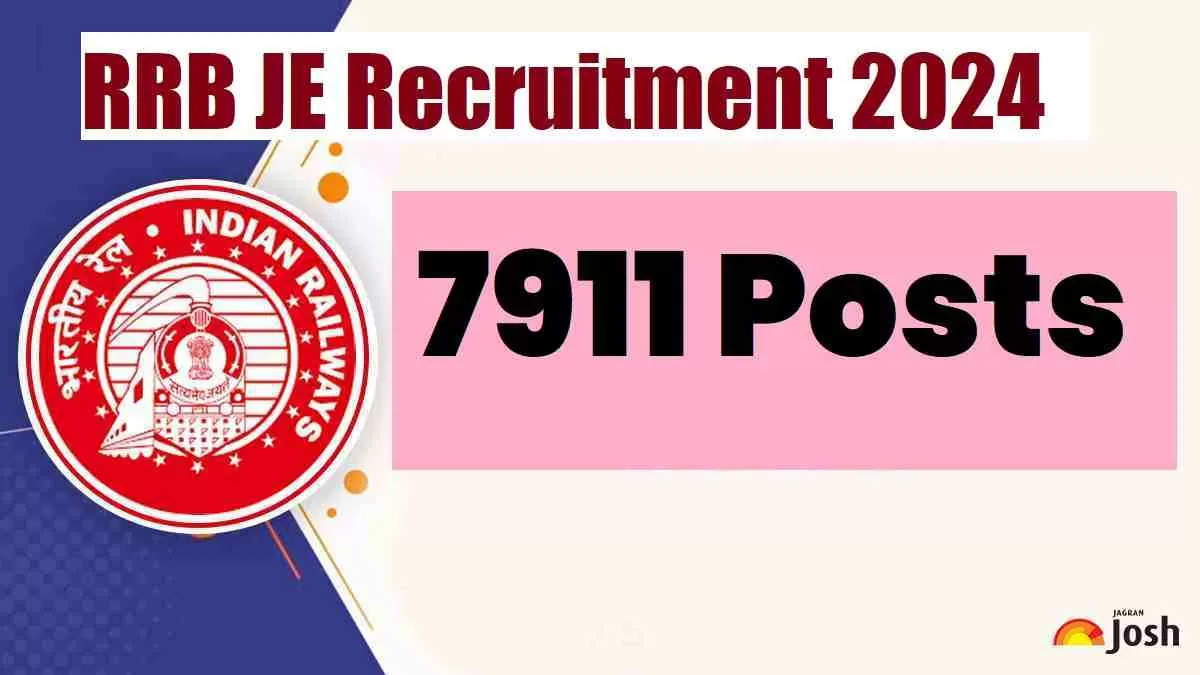 Get all details about RRB JE Recruitment 2024