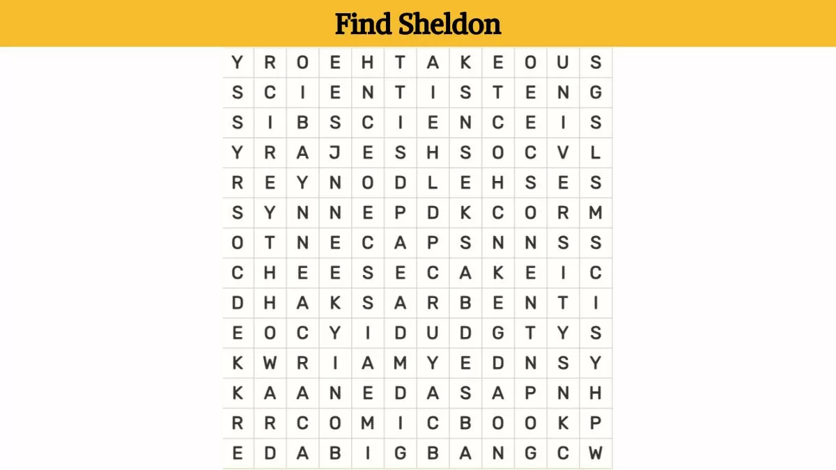 Find Sheldon