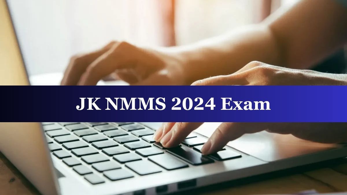 JK NMMS 2024 Exam to be Held on July 8