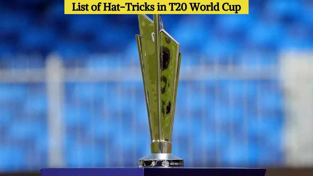 List of hat-tricks in T20 World Cup