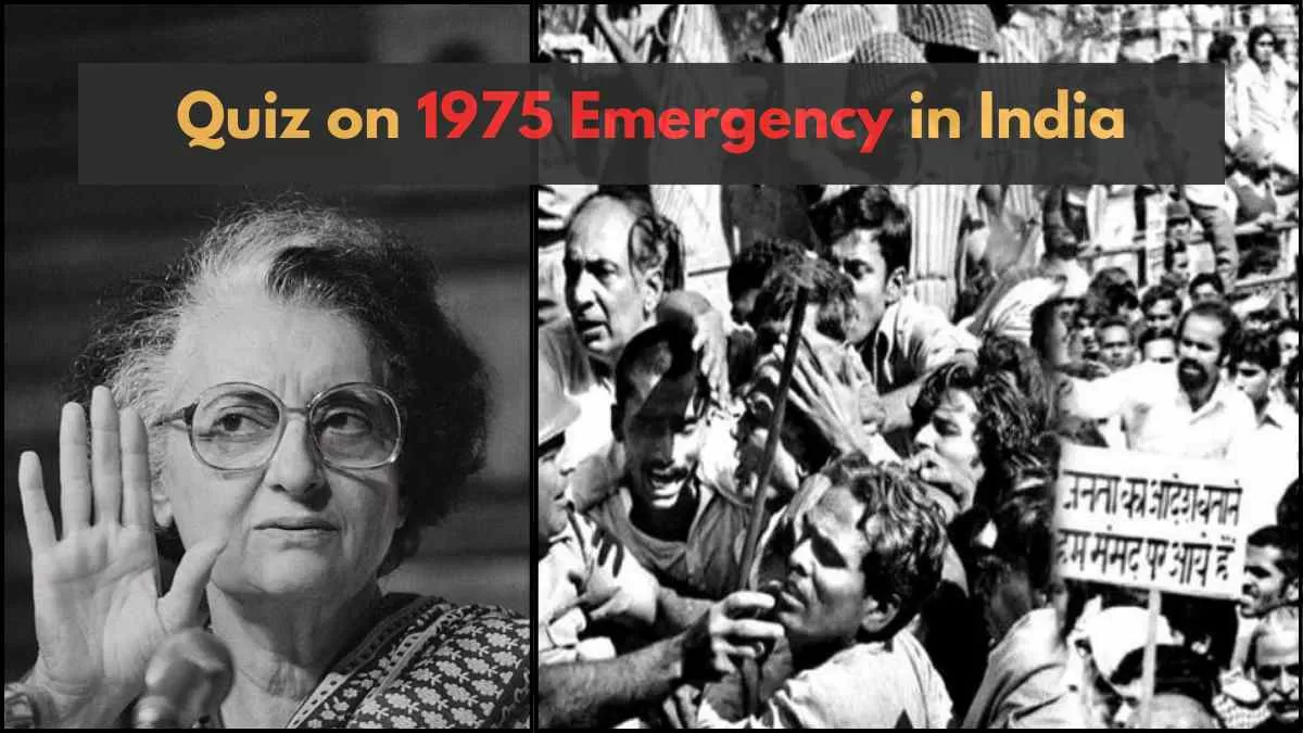 Take a Quiz on Emergency Provisions In India
