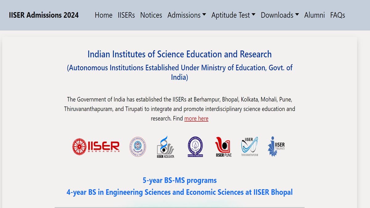 IISER IAT Result 2024 Declared At iiseradmission.in, Get Direct Link