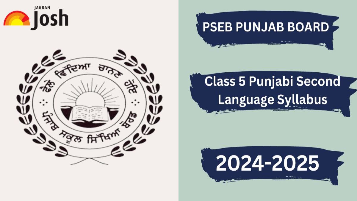 PSEB Class 5 Punjabi Second Language Syllabus 2024-25: Download In PDF! 