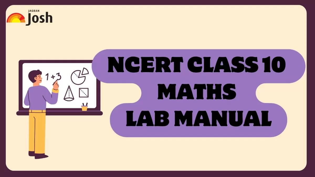 Students download exercise files of Class 10 Math Lab Manual.